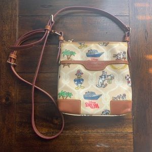 GUC Disney Dream inaugural Dooney & Bourne cross.